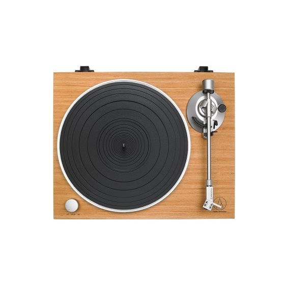 AT-LPW30TK manueller Audio-Plattenspieler mit Riemenantrieb  (Holz) 