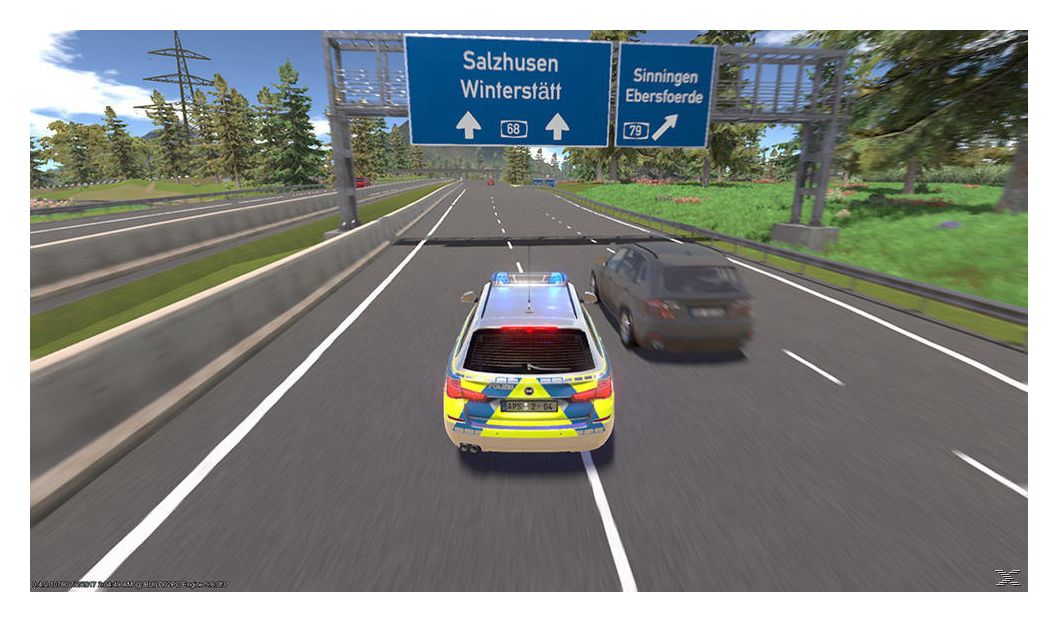ak tronic Autobahn-Polizei (PC) von Technomarkt Simulator 2 expert