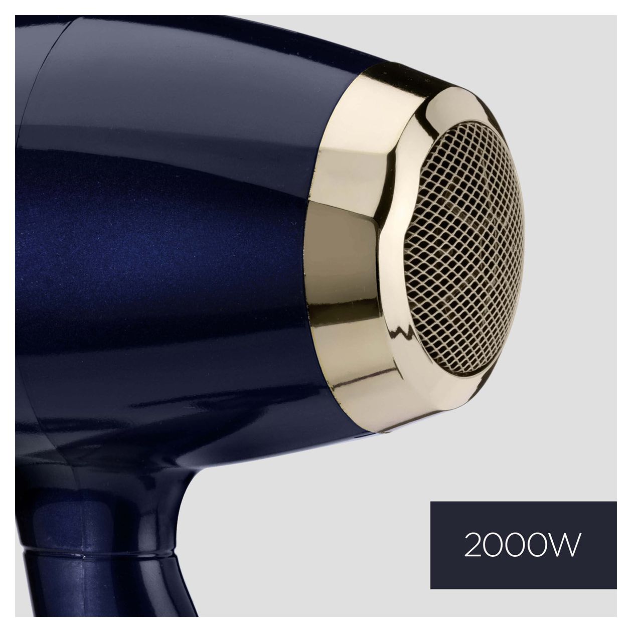 5911E Black Onyx Haartrockner 2000 W  (Schwarz, Gold) 