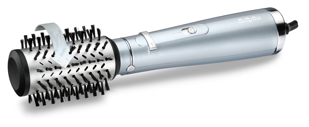 AS773E Hydro Fusion Styler Warmluftbürste 700 W (Aqua-Farbe, Schwarz, Metallisch) 
