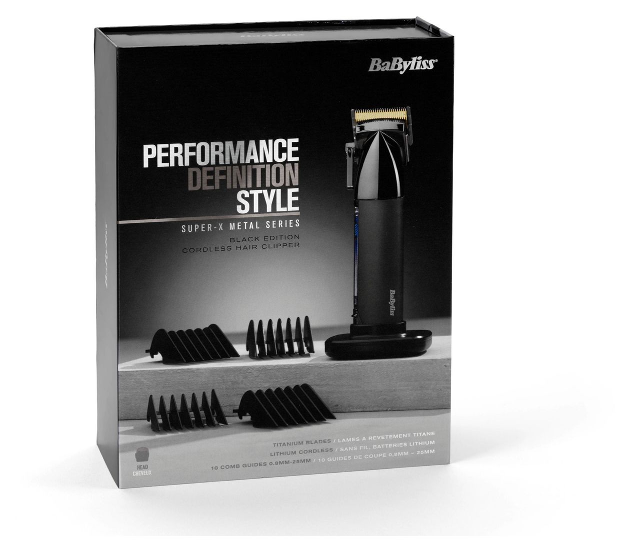 E991E Super-X Metal Special Edition Haarschneider Batterie/Akku 