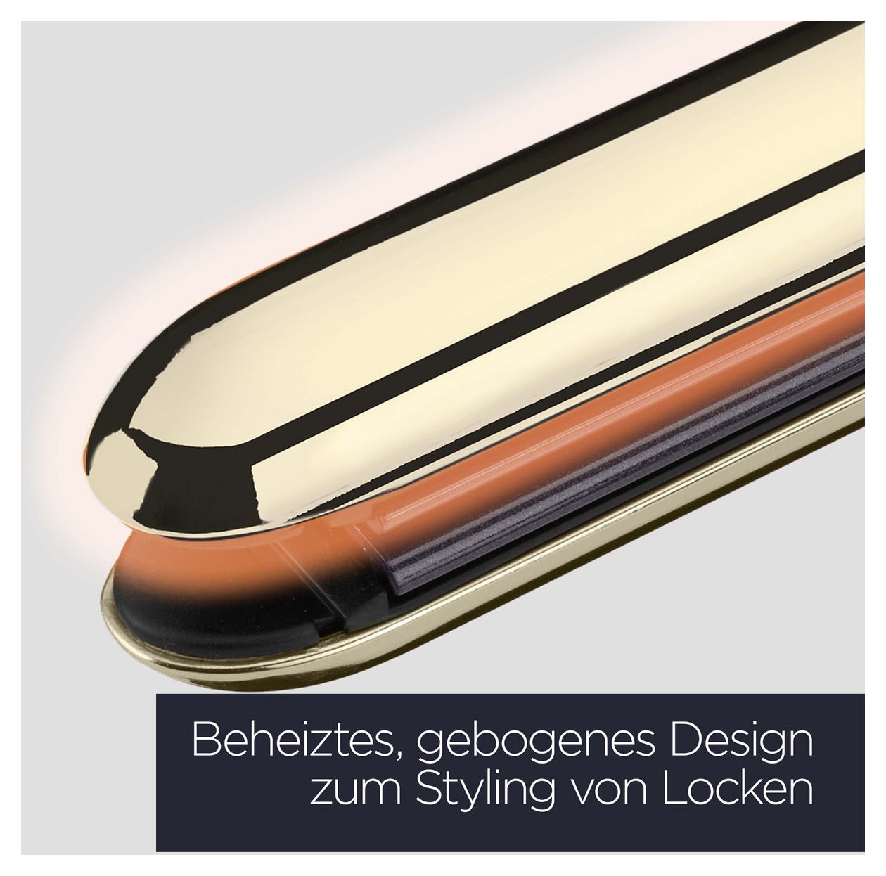 ST484E Black Onyx Haarglätter  (Schwarz, Gold) 