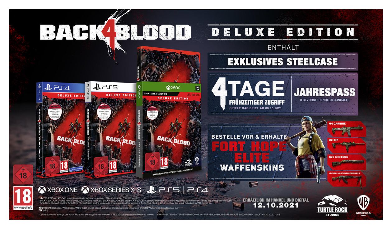 Back 4 Blood Deluxe Edition (PlayStation 4) 