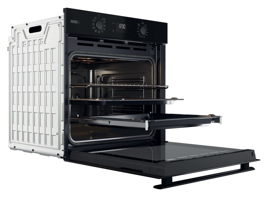 BBA2S85PU1K Einbaubackofen groß Dampfgaren AutoClean 