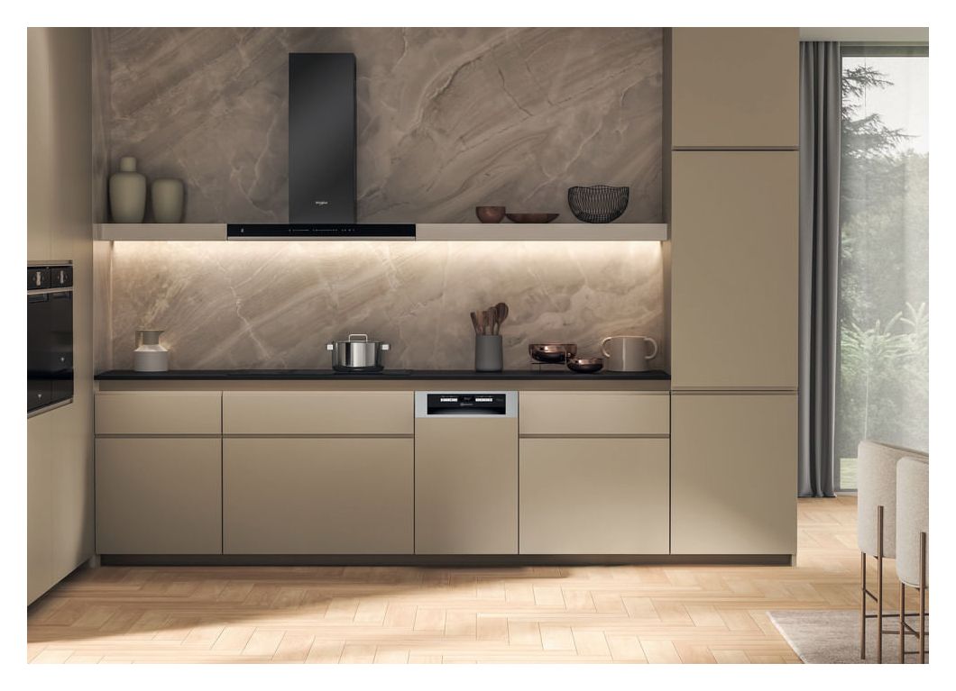 BK6PB10BS7A0 45 cm Geschirrspüler teilintegriert (ohne Front) Sehr leise 10 Maßgedecke ActiveDry 