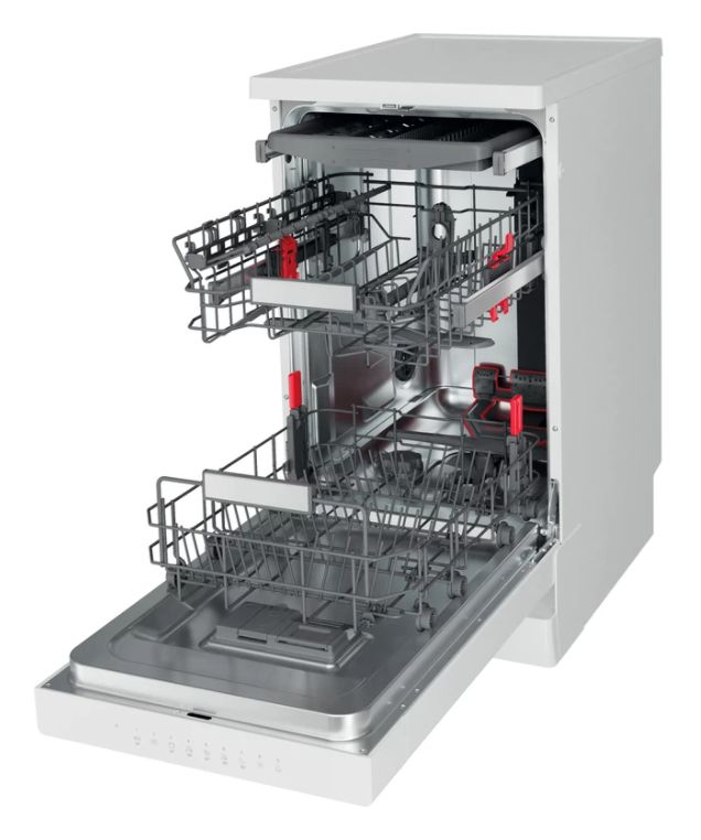 BSFO3O35PF 45 cm Geschirrspüler freistehend Leise 10 Maßgedecke 
