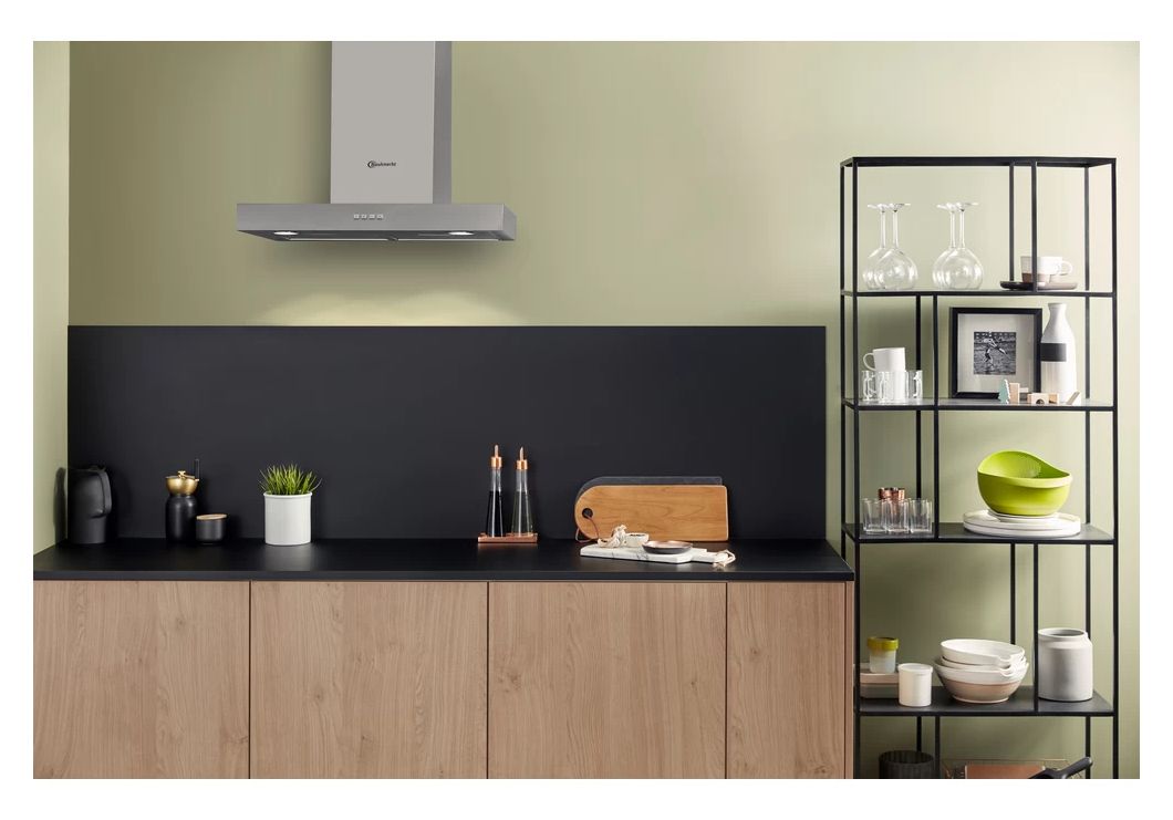 DBHBS64 LMX Abluft/Umluft Dunstabzugshaube/Esse Wand 60 cm (Edelstahl) 