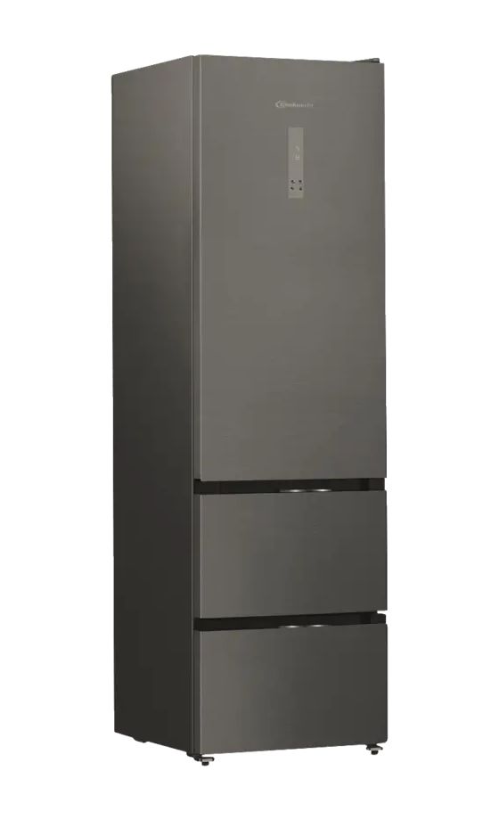 KGDDNF200C 249 l / 102 l Kühl-Gefrierkombi freistehend NoFrost 173 kWh Jahr  (Grau) 