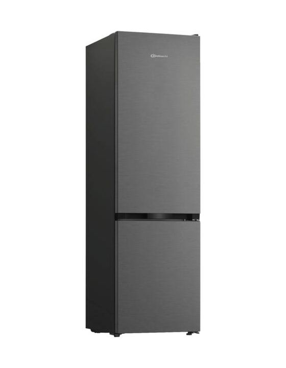 KGDNF20AMIN 297 l / 118 l Kühl-Gefrierkombi freistehend NoFrost 118 kWh Jahr  (Grau) 
