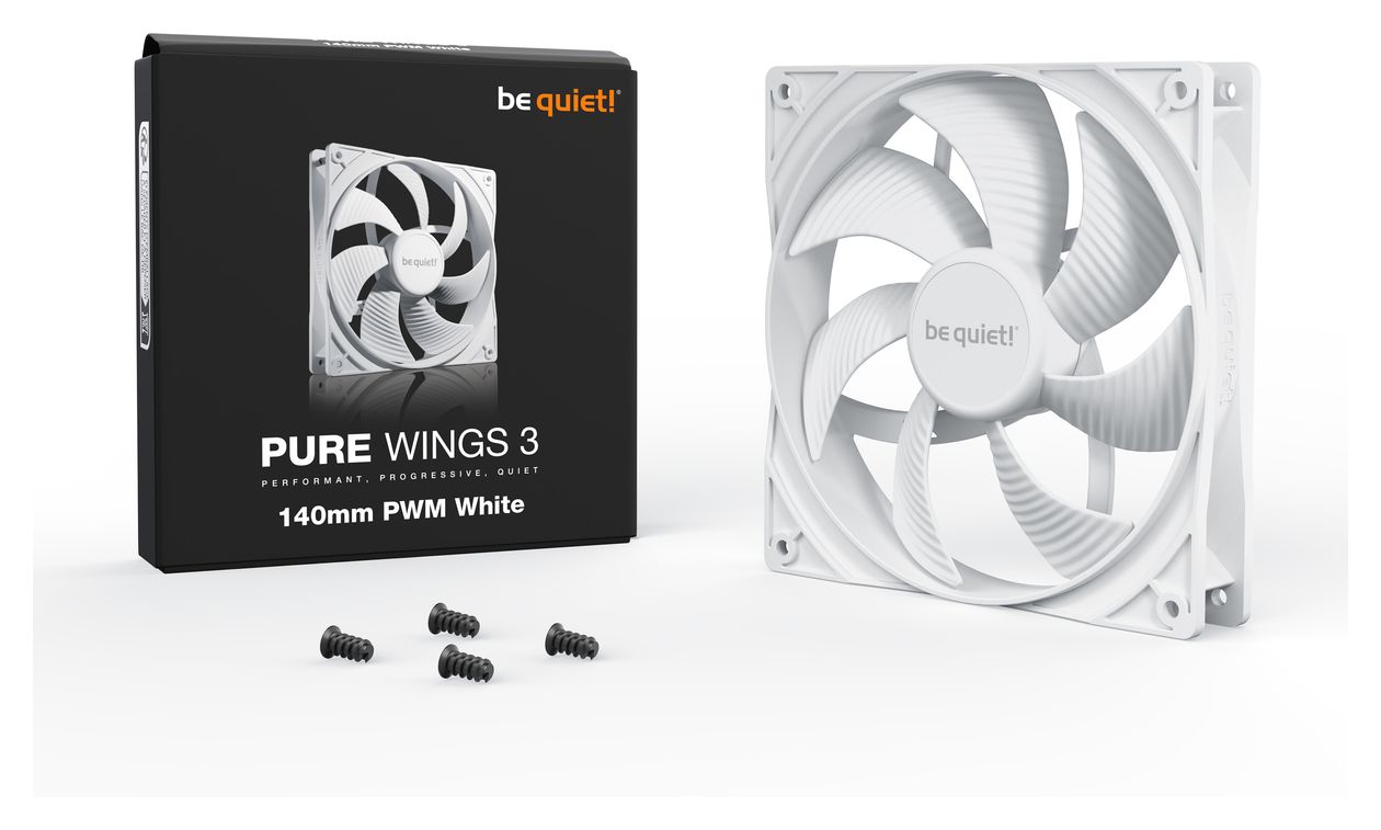Pure Wings 3 140mm PWM White 