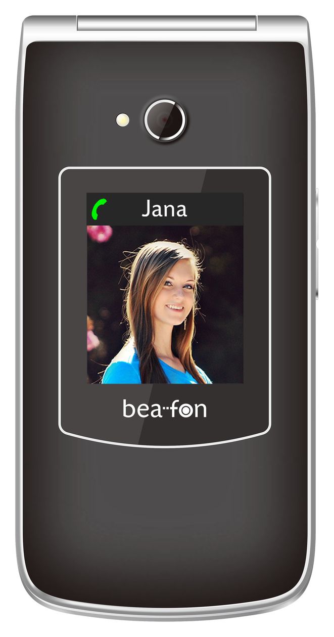 SL645 4G Smartphone 7,11 cm (2.8 Zoll) 1,3 MP Single SIM  (Schwarz, Silber) 