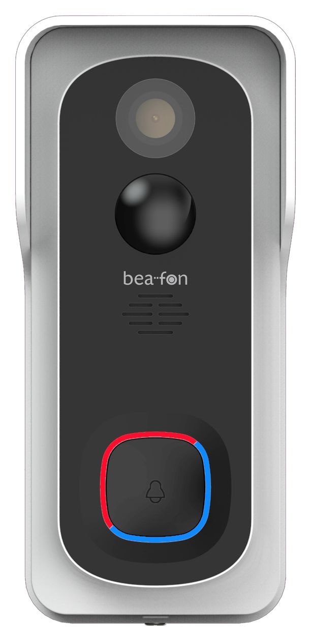 Visitor 2V - Set Outdoor Videotürklingel mit Winkeladapter + Indoor Glocke Chime 