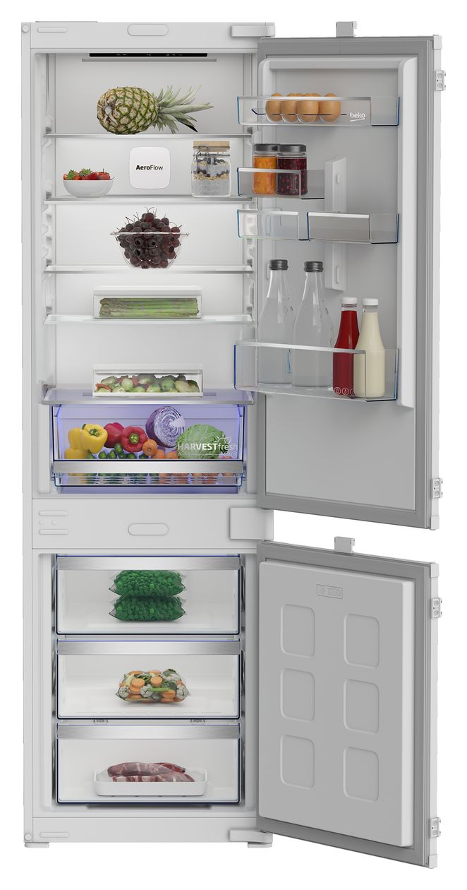 B5BCNA295HS 194 l / 76 l Einbau Kühl-/Gefrierkombination 186 kWh NoFrost 