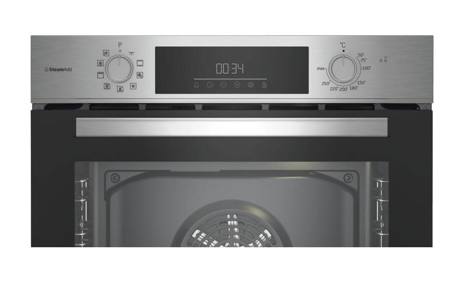 BBIS12301XE Einbaubackofen groß Dampfgaren AutoClean 