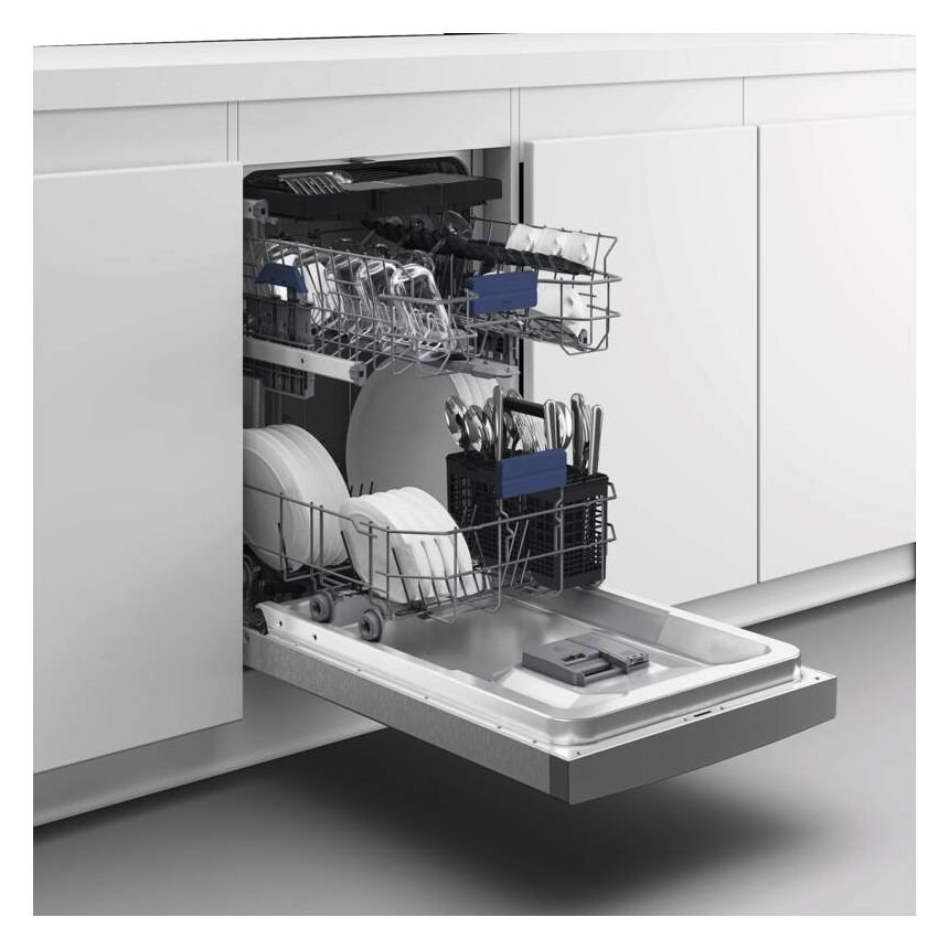 BDUS26040XQ 45 cm Geschirrspüler teilintegriert (ohne Front) Leise 10 Maßgedecke Restwärme 