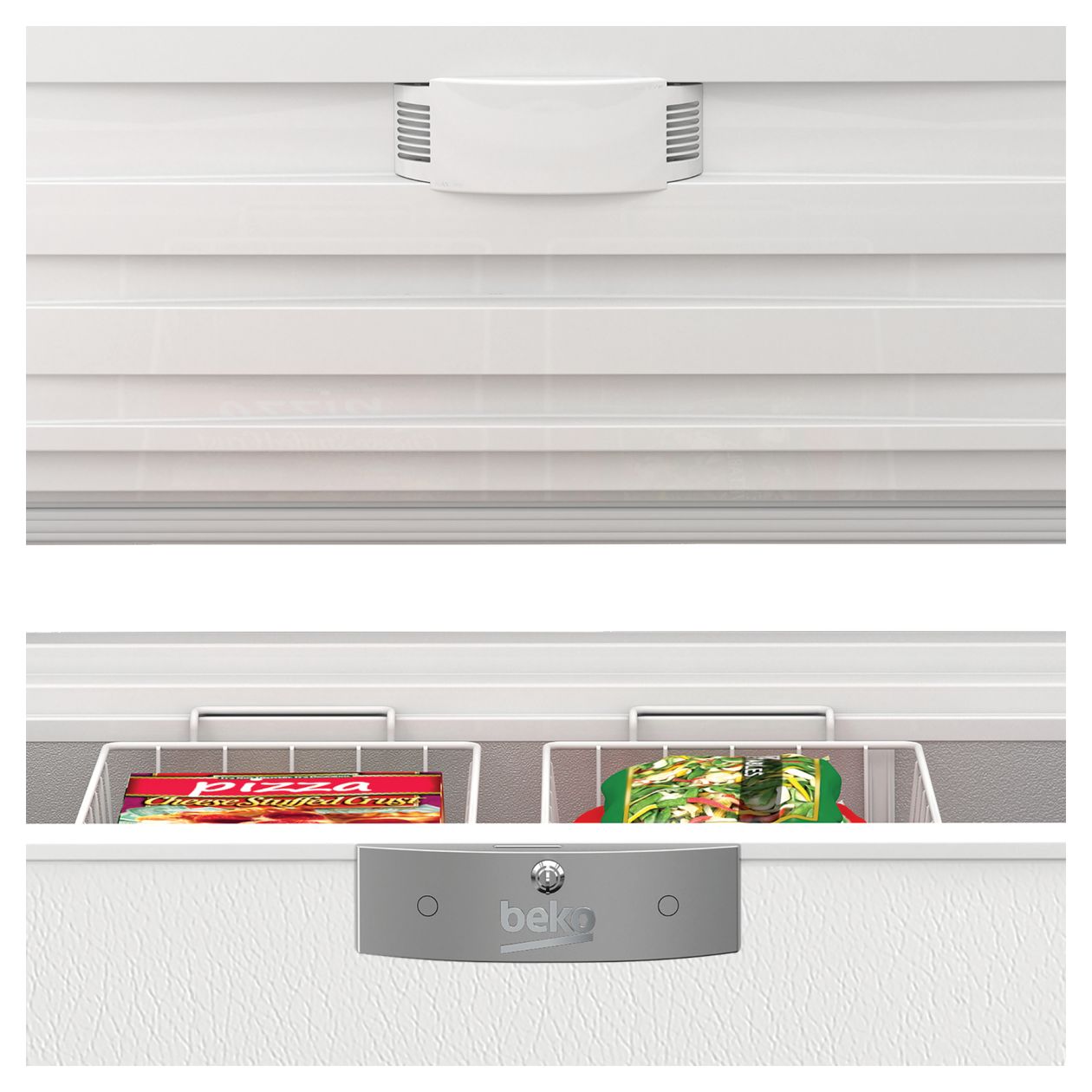 HSM27050 284 l Tiefkühltruhe Freistehend 182 kWh Jahr 