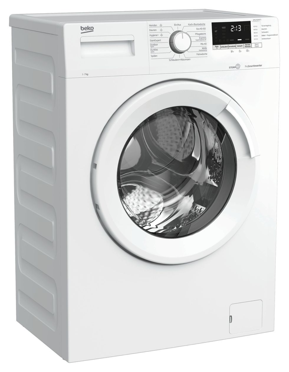 WML71634ST1 7 kg Frontlader Waschmaschine 1600 U/min AutoClean 