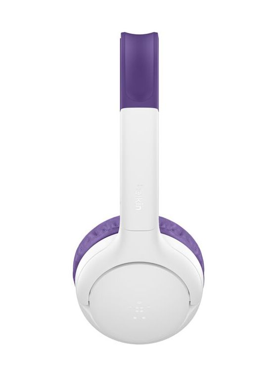 SoundForm Mini 2 On-Ear Bluetooth Kopfhörer kabelgebunden/kabellos  (Weiß, Violett) 