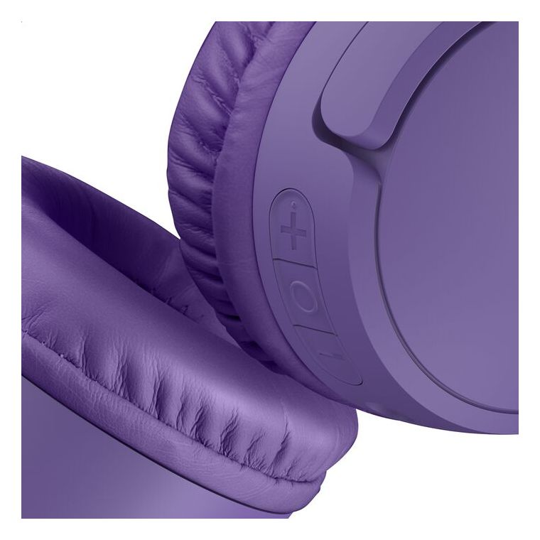 SoundForm Mini Bluetooth Kopfhörer kabelgebunden&kabellos 30 h Laufzeit  (Violett) 