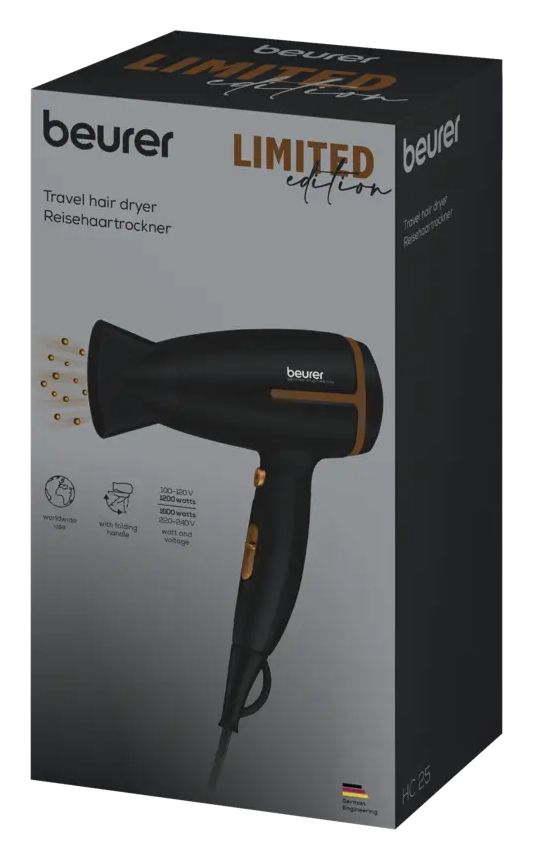 HC25 Limited Edition Haartrockner 1600 W  (Schwarz) 