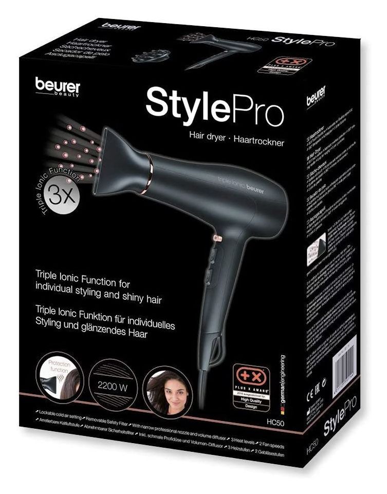HC50 StylePro Haartrockner 2200 W  (Schwarz) 