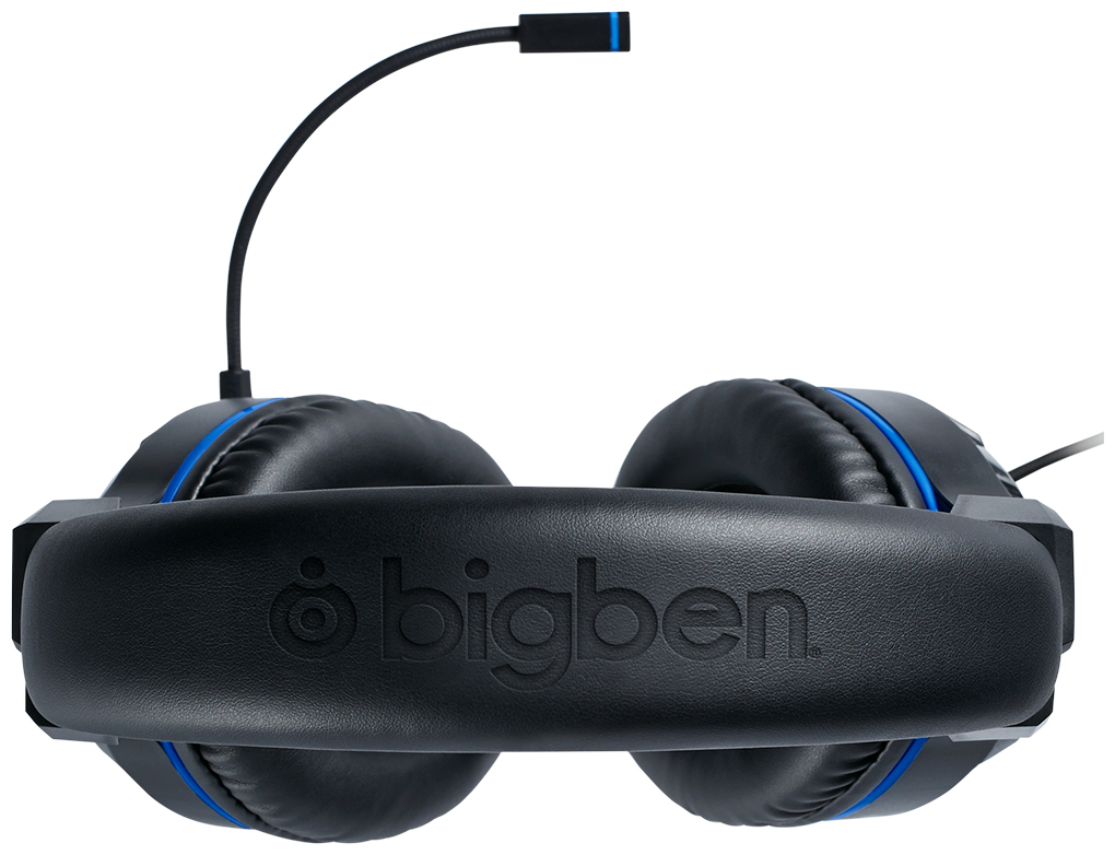 Gaming Headset Gaming Kopfhörer Kabelgebunden (Schwarz, Blau) 