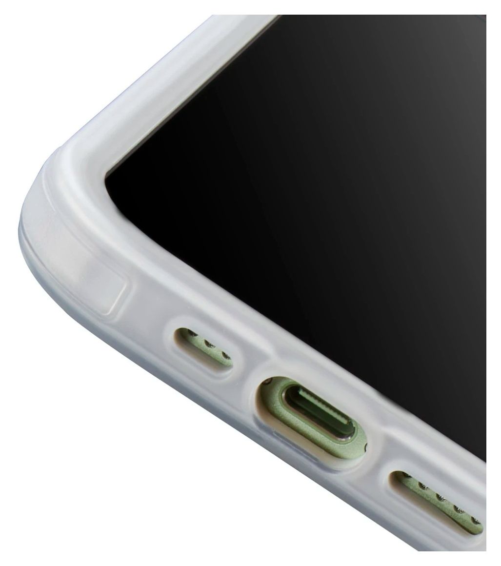 016036 Robust Iced Cover für iPhone 17  (Transparent) 