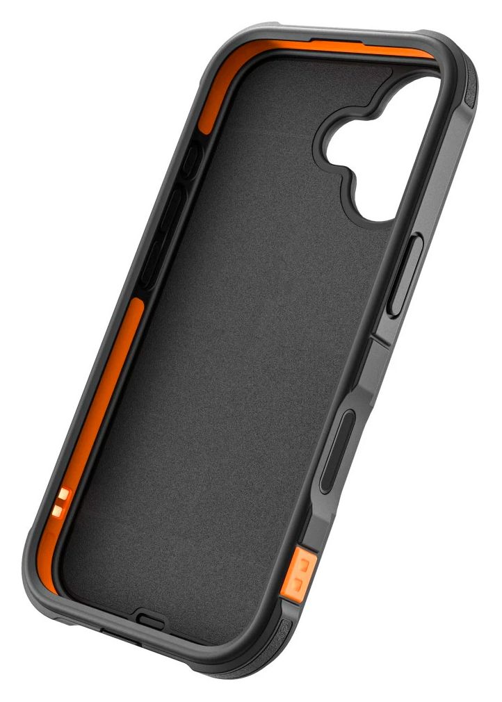 016038 Ultra Robust Cover für iPhone 17  (Schwarz) 