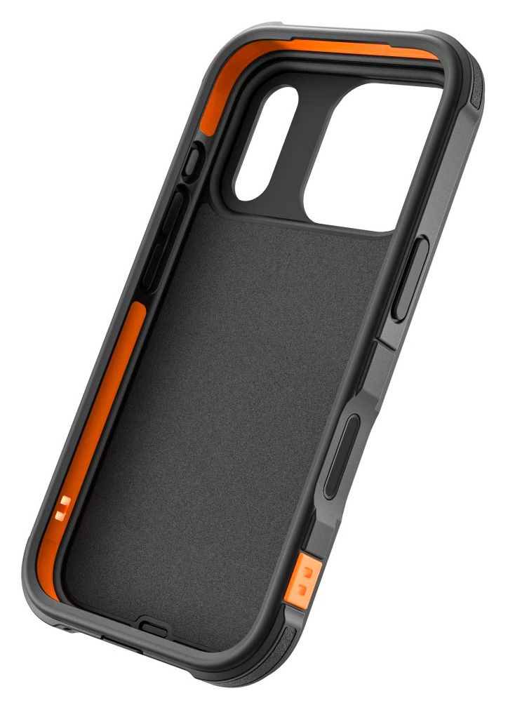 016047 Ultra Robust Cover für iPhone 17 Pro  (Schwarz) 
