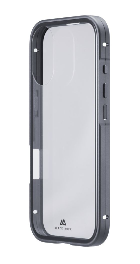 360° Glass Cover für Apple iPhone 17 (Schwarz, Transparent) 