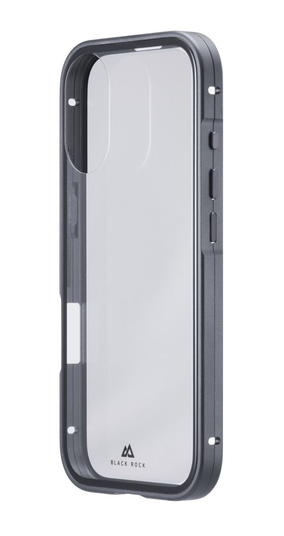 360 Grad Glass Cover für Apple iPhone 17  (Schwarz/Transparent) 