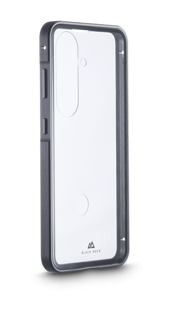 360 Grad Glass Cover für Samsung Galaxy S26  (Schwarz/Transparent) 