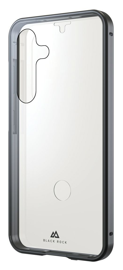 360 Grad Glass Armband für Samsung Galaxy S24  (Schwarz) 