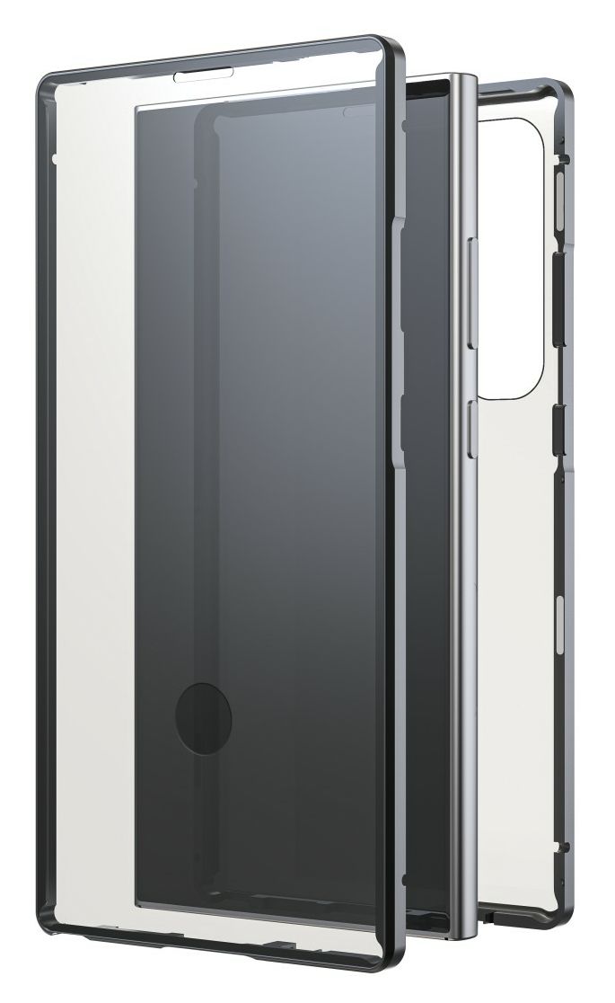 360 Grad Glass für Samsung Galaxy S24 Ultra  (Schwarz) 
