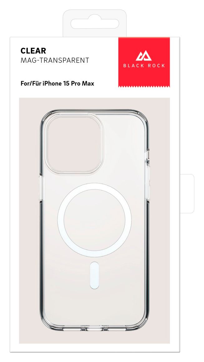Mag Clear Case Cover für Apple iPhone 15 Pro Max  (Transparent) 