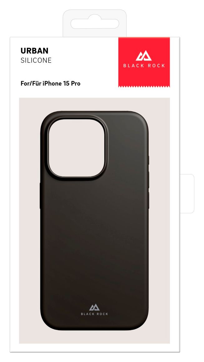Urban Case Cover für Apple iPhone 15 Pro  (Schwarz) 