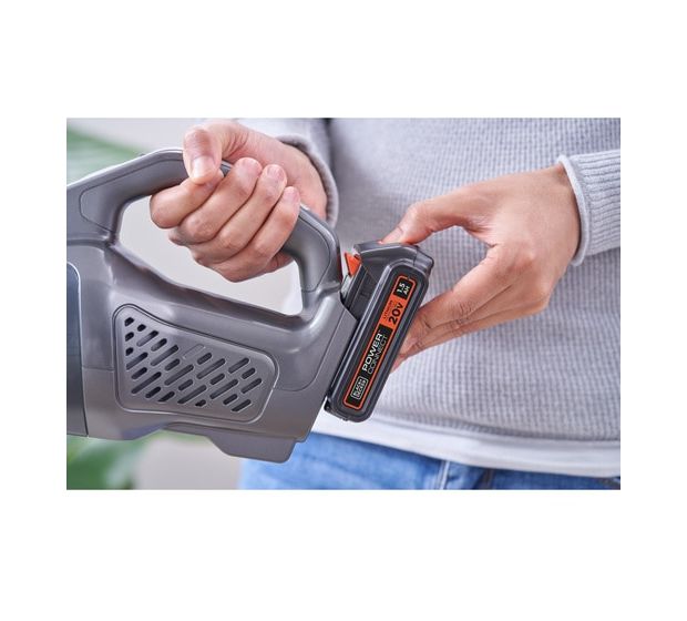 BCHV001C1 Dustbuster Handstaubsauger Beutellos 20 V (Schwarz, Grau, Orange) 