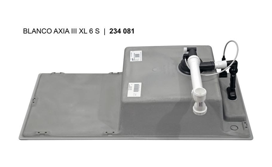 AXIA III XL 6 S with pop-up waste 