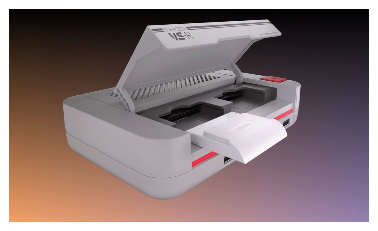 Evercade VS-R  4 GB  (Grau, Rot) 