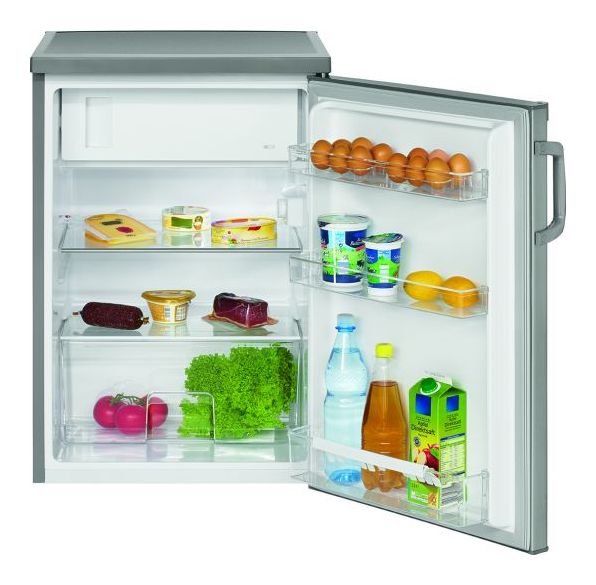 KS2194 119 l / 105 l Tischkühlschrank EEK: D 94 kWh Jahr  (Edelstahl) 
