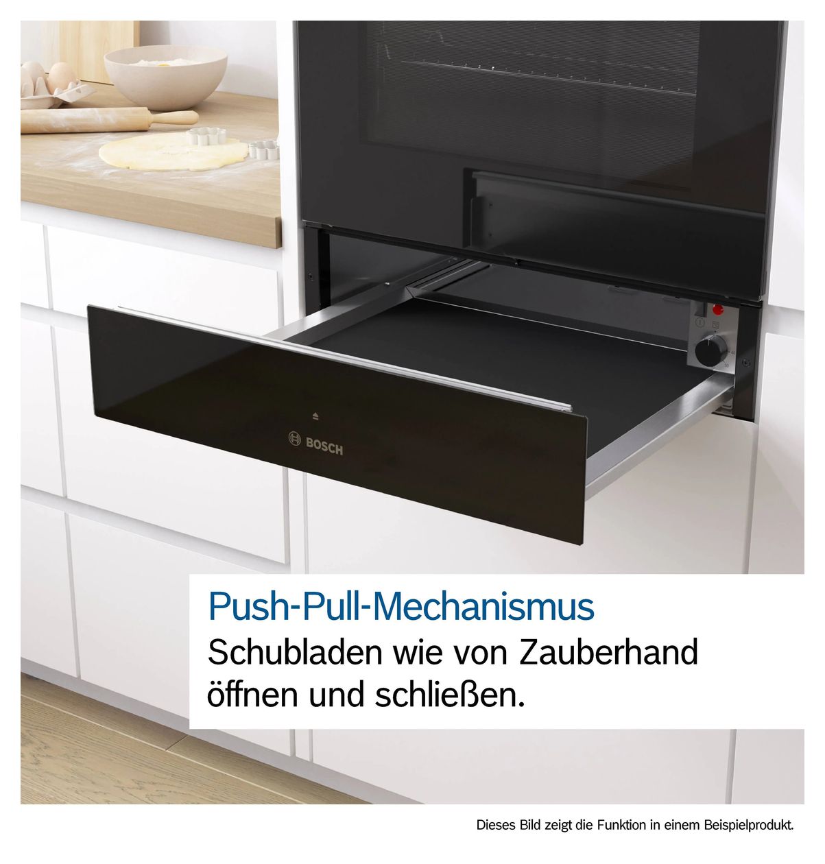 Serie 8 BIC9101M1 Wärmeschublade 14 cm 30 - 80 °C (Schwarz) 