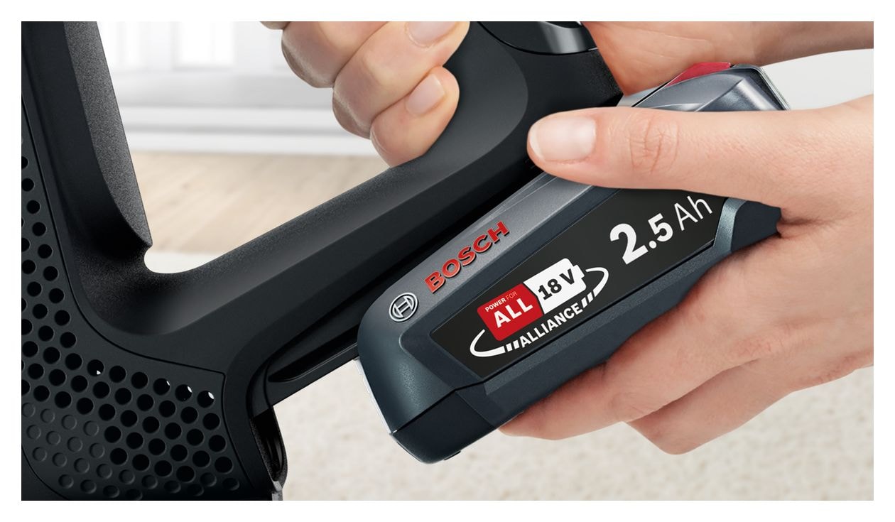 BKS611MALL Unlimited 6 Handstaubsauger Beutellos bis 30 min Laufzeit 18 V PureAir  (Schwarz) 