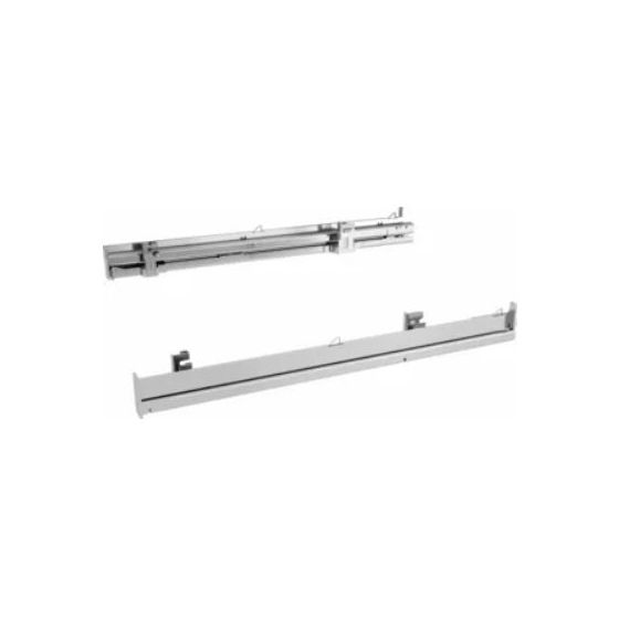 HEZ638000 Clip-Vollauszug Edelstahl 