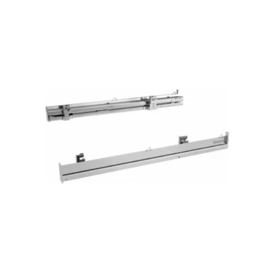 HEZ638D00 Clip-Vollauszug Edelstahl 