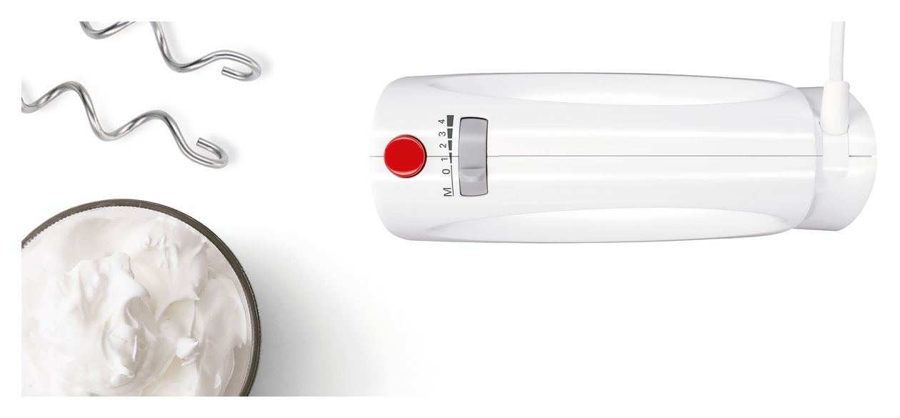 MFQ3030 CleverMixx Handmixer 350 W 4 Stufen  (Weiß) 