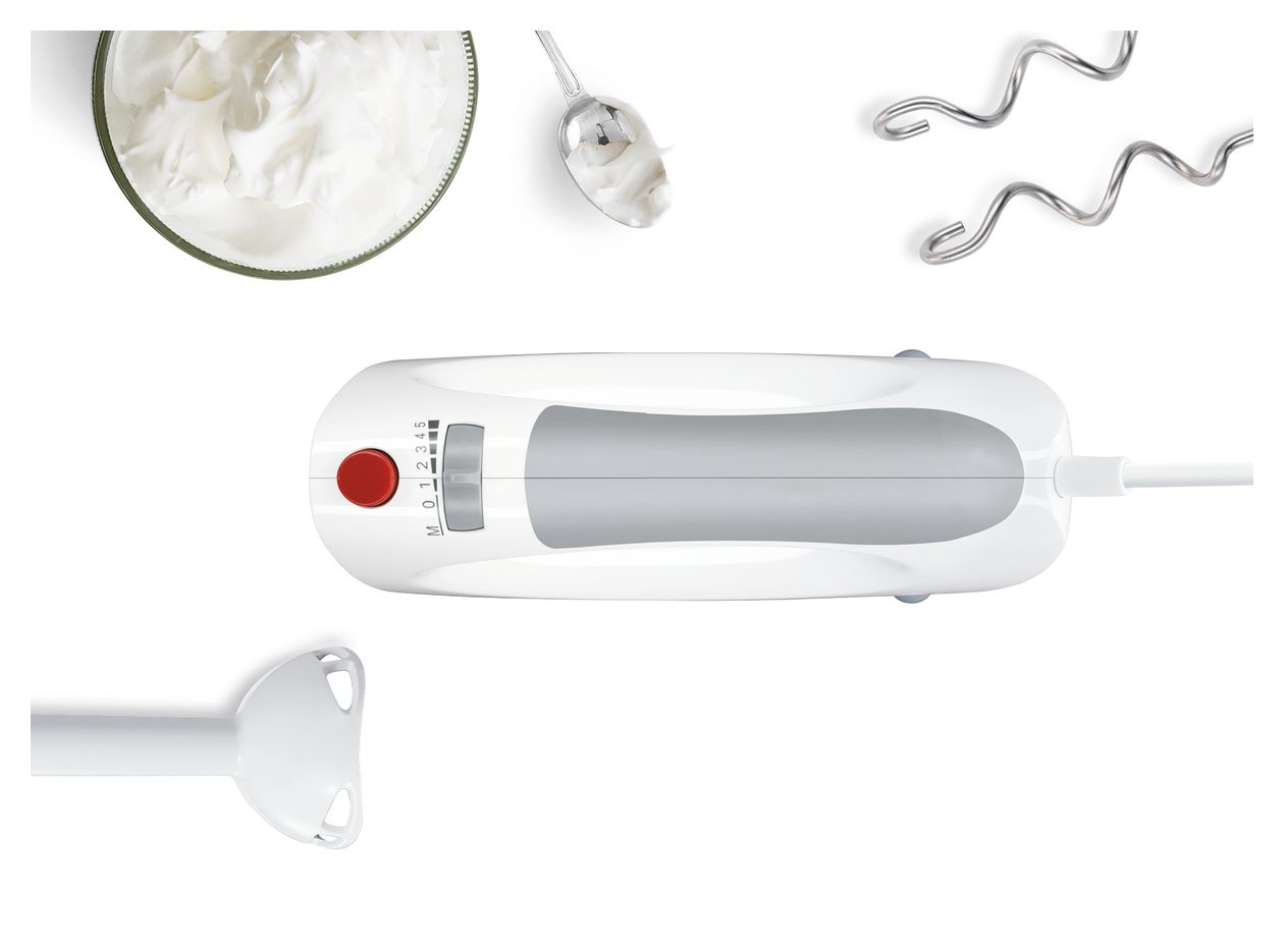 MFQ3540 Handmixer 450 W 5 Stufen  (Grau, Weiß) 
