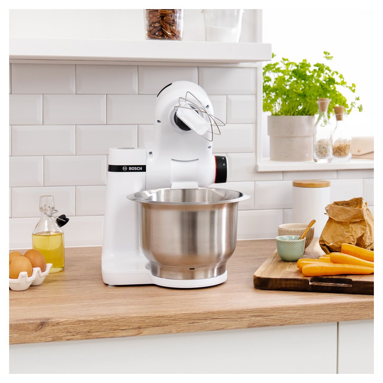MUMS2EW00 700 W Küchenmaschine 3,8 l  (Weiß) 