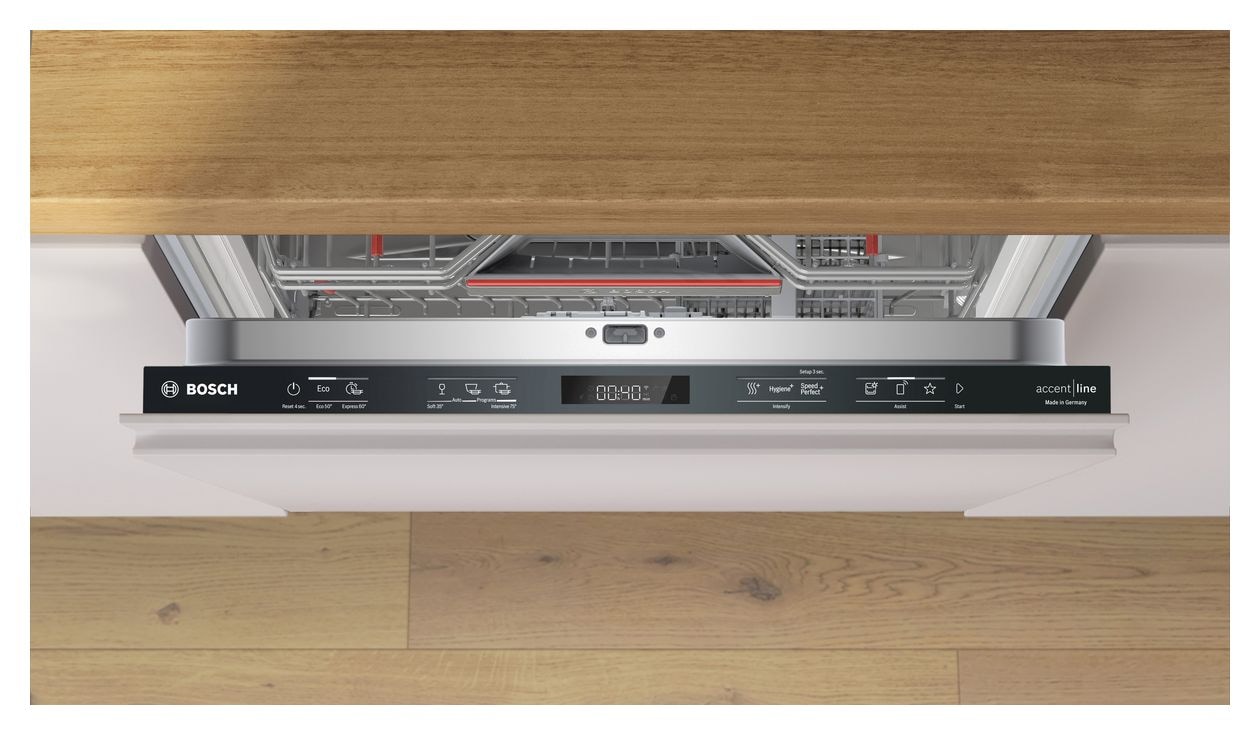 Serie 6 SBT6EB802E 60 cm Geschirrspüler vollintegriert (ohne Front) sehr leise 13 Maßgedecke aquaStop Funktion 