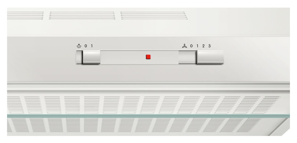 Serie 2 DUL62FA21 Abluft Dunstabzugshaube/Esse Wand 60 cm (Weiß) 