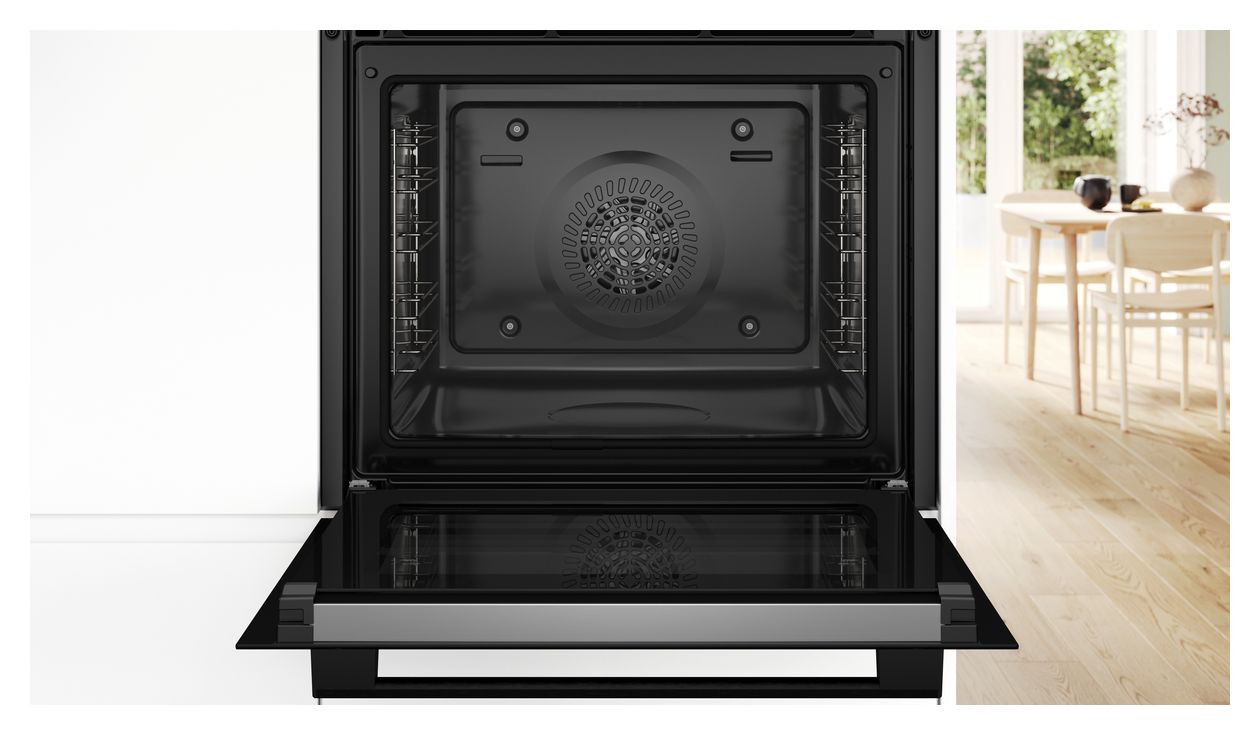 Serie 2 HBA572BB4 Einbaubackofen groß AutoClean 